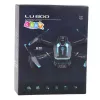 LEAN TOYS nuotoliniu valdymu dronas LU800 su kamera ir LED šviesomis, oranžinis