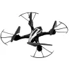 LEAN TOYS Y30 nuotoliniu valdymu valdomas dronas su LED lemputėmis, 6 ašių giroskopu, 360° sukimu, 2,4 GHz 4 kanalų kvadrakopteris