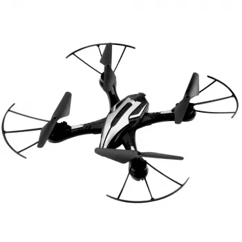 LEAN TOYS Y30 nuotoliniu valdymu valdomas dronas su LED lemputėmis, 6 ašių giroskopu, 360° sukimu, 2,4 GHz 4 kanalų kvadrakopteris
