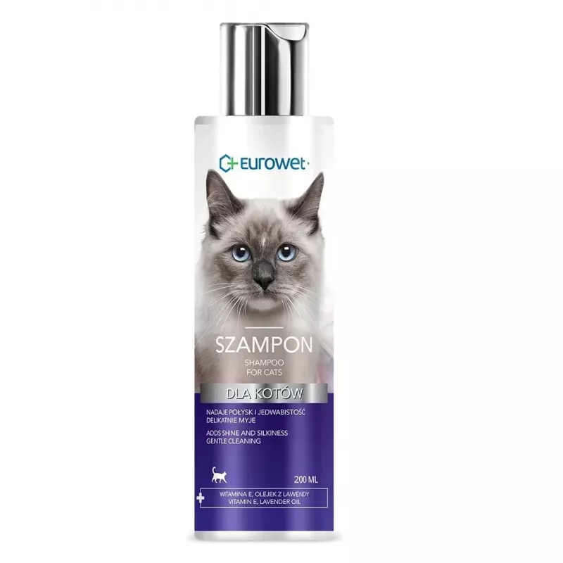 EUROWET Cat Shampoo for Cats 200ml