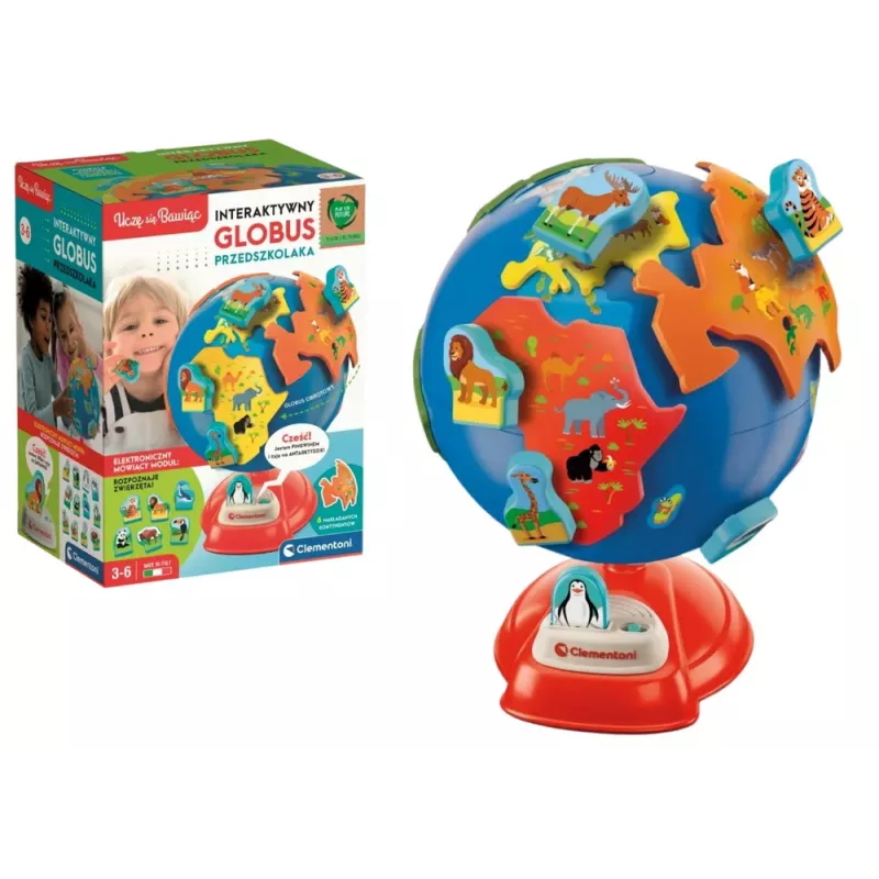 Clementoni Interactive Preschooler's Globe 50757