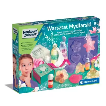 Clementoni Science & Play Soap Workshop Set - lenkų kalba - 50888