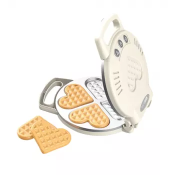 LEAN TOYS Pizza Waffle Set su priedais – virtuvės aksesuarai vaikams