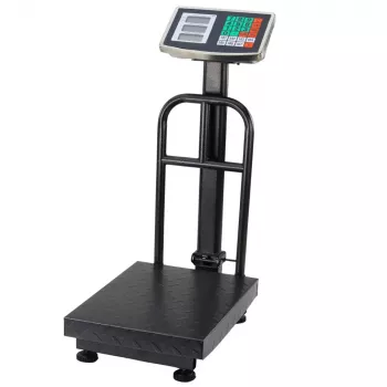 LEAN LCD elektroninės platforminės svarstyklės, 200 kg, 20 g tikslumas