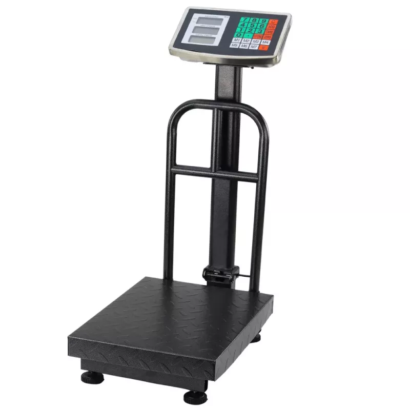 LEAN LCD elektroninės platforminės svarstyklės, 200 kg, 20 g tikslumas