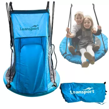 LEAN SPORT Swing Tent Stork's Nest Blue 90-100CM