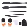 LEAN TOYS Mikroskopo edukacinis rinkinys vaikams 1200x priedai baltas