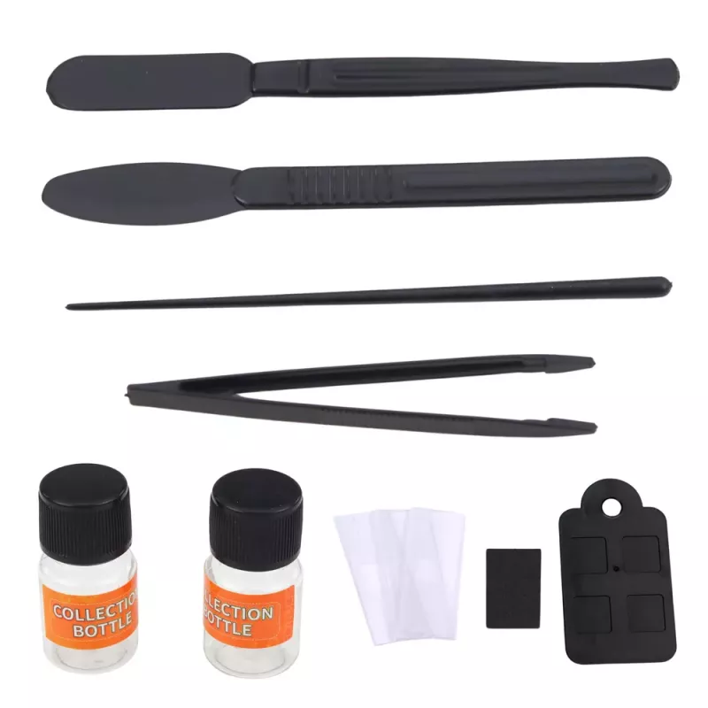 LEAN TOYS Mikroskopo edukacinis rinkinys vaikams 1200x priedai baltas
