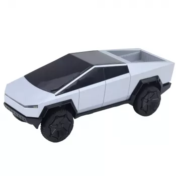 Double E RC Pickup Truck su LED žibintais, sidabrinis, 1:16, 4WD, 2.4 GHz