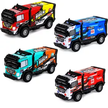 LEAN TOYS Visureigis sunkvežimis su apšviestu kėbulu ir variklio garsais 1:16 RC 4WD 2.4 GHz Žalia/Juoda