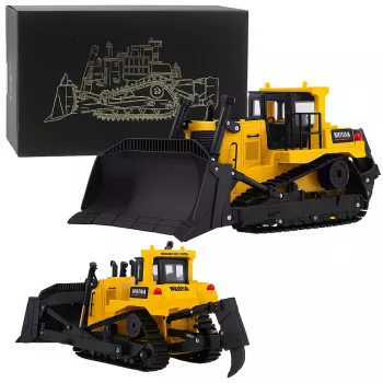 Huina 27666 1:50 liejamo metalo ekskavatoriaus modelis - geltona/juoda