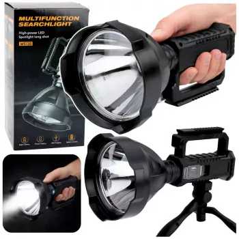 LEAN Didelis Prožektorius su Trikoju LED Paieškos Žibintuvas W5120 Powerbank 31 cm