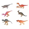 LEAN TOYS Classic Train Dinosaurs Lights Sounds Smoke 39 dalių
