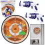 LEAN TOYS Capybara Dartboard Skill Game su Velcro kamuoliukais ir žaisliniais ginklais 73.5 cm