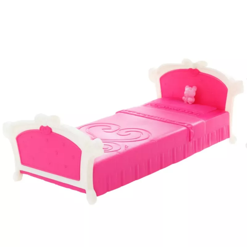 LEAN TOYS Doll's Bedroom Set Dressing Table Chair Bed