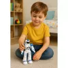 LEAN TOYS nuotoliniu valdymu mokomasis robotas RC kalbantis šokantis su šviesomis ir garsais mėlynas