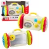 LEAN TOYS Escape Mirror interaktyvus lavinamasis žaislas kūdikiams su barškučiu
