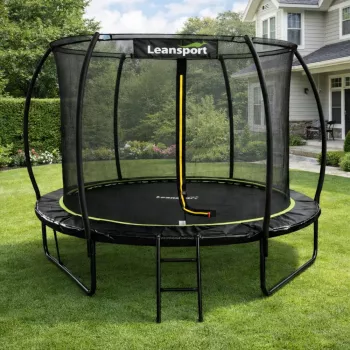 LEAN SPORT LEAN Sodo batutas su vidiniu tinklu Juodas ir Žalias 252CM 8FT