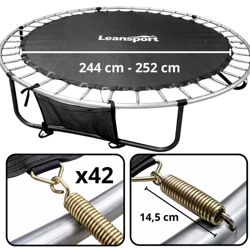 LEAN Trampoline šokinėjimo kilimėlis, atsarginė dalis 244-252 cm (8 pėdų)
