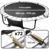 LEAN Trampoline šuolių kilimėlis, atsarginė dalis 366-374 cm 12FT