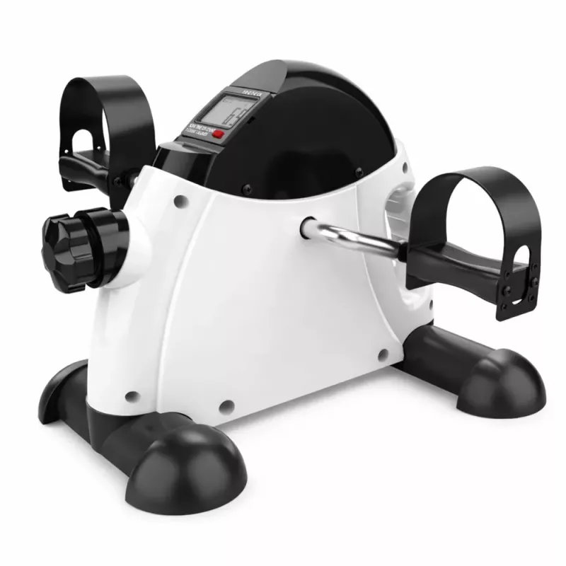LEAN Mini Exercise Bike Reabilitacinis Dviračio Treniruoklis Raukšlėms ir Kojoms su LCD Ekranu