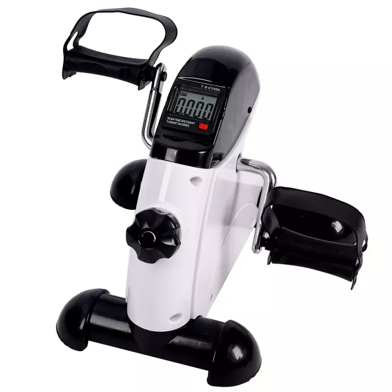 LEAN Mini Exercise Bike Reabilitacinis Dviračio Treniruoklis Raukšlėms ir Kojoms su LCD Ekranu