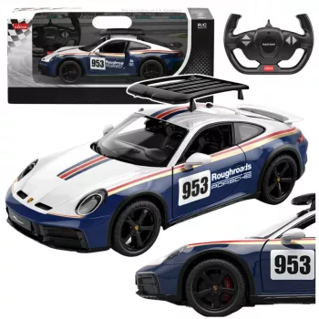Porsche 911 Dakar Performance nuotoliniu valdymu automobilis RC Rastar 1:14