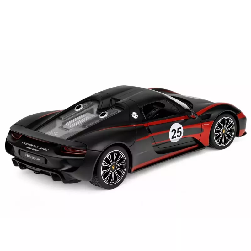 Rastar Porsche 918 Spyder Performance RC automobilis, juodos spalvos, 1:14
