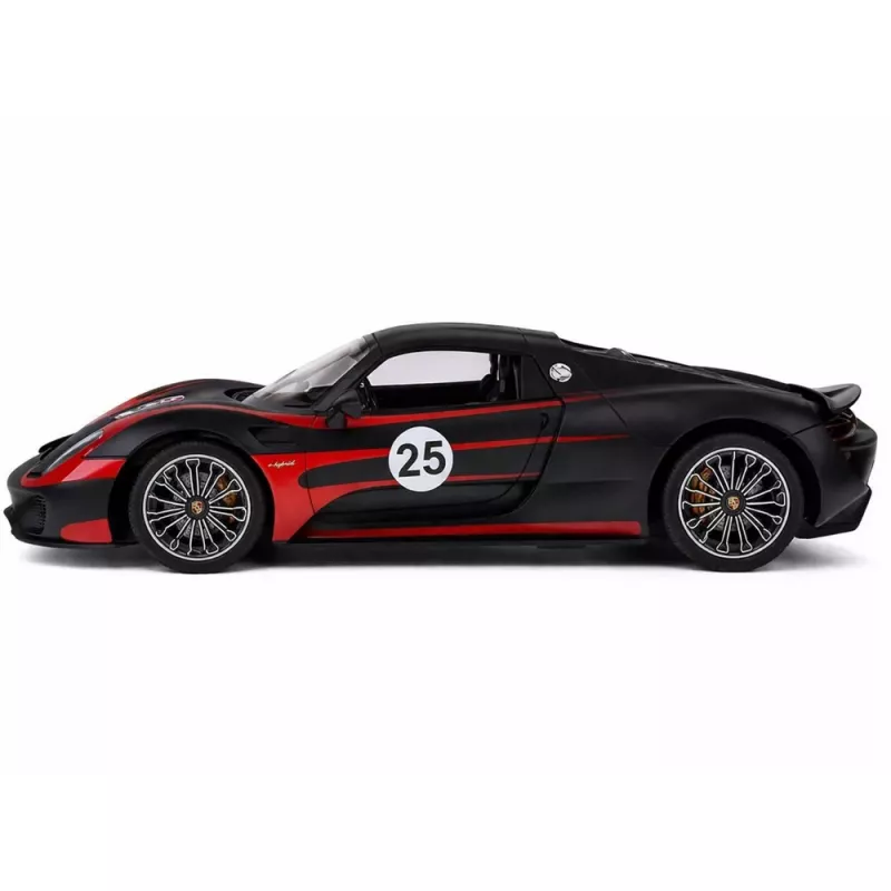 Rastar Porsche 918 Spyder Performance RC automobilis, juodos spalvos, 1:14