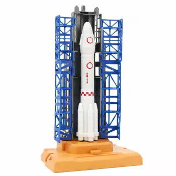 LEAN TOYS Kosmoso rinkinys Kosmonautai Paleidimo bokštas Raketa Space Shuttle Statybiniai blokeliai 300 vnt.