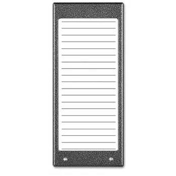 ACO CDN-17N ST (W) Illuminated Resident Directory Panel (apie 17 įrašų)
