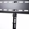 ART AR-95 Fiksuotas TV laikiklis nuo 55 iki 100 colių ekranams, 140 kg talpa, VESA 900x600, 33 mm profilis, juodas