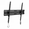 ART AR-95 Fiksuotas TV laikiklis nuo 55 iki 100 colių ekranams, 140 kg talpa, VESA 900x600, 33 mm profilis, juodas