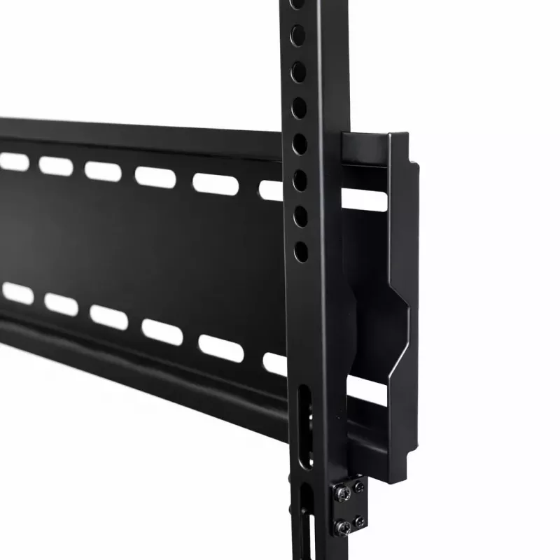 ART AR-95 Fiksuotas TV laikiklis nuo 55 iki 100 colių ekranams, 140 kg talpa, VESA 900x600, 33 mm profilis, juodas