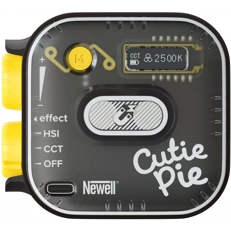 Newell RGB Cutie Pie LED lempa - Juoda