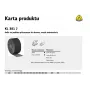KINDERKRAFT ALOTEX B KL381J Šlifavimo Juosta, P120, 150mm x 50m, Ruda