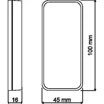 ROGER MCT80M-BLE Proximity Reader su BLE, MIFARE, EM, RS485, Wiegand, OSDP, IP65