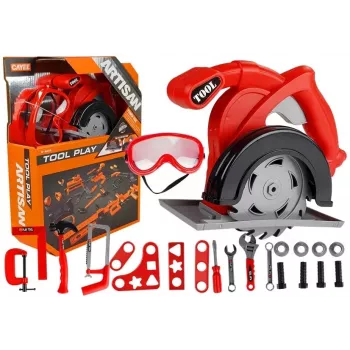 LEAN TOYS Big Sawmill Tools Set for Little Tinkerer 23 pcs