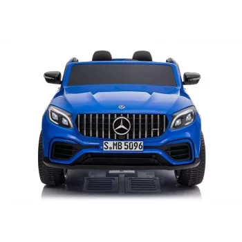 LEAN CARS elektrinis vaikiškas automobilis Mercedes GLC 63S QLS MP4 mėlynas dažytas