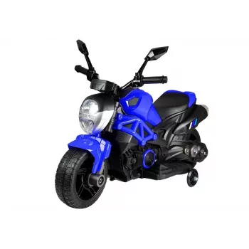 LEAN CARS elektrinis motociklas vaikams GTM1188 mėlynas