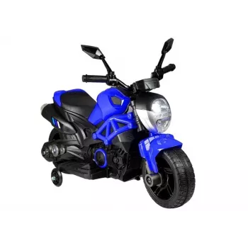 LEAN CARS elektrinis motociklas vaikams GTM1188 mėlynas