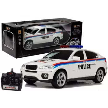 Policinis kupe su nuotolinio valdymo pultu R/C 4861 Lean Toys