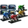 LEAN TOYS Sportinis motociklas su garsais 1:18 4 spalvos