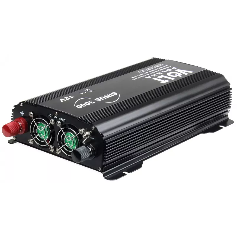 Volt Polska Sinus 3000 įtampos keitiklis 12V/230V, 1500/3000 W (3SIP300012)