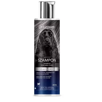 EUROWET Dark Coat šampūnas šunims 200 ml