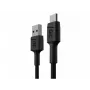 Green Cell GC PowerStream Fast Charging Ultra Charge USB-A – USB-C laidas, 30 cm