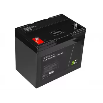 Greencell LiFePO4 akumuliatorius fotovoltinėms sistemoms, kemperiams ir valtims 12V 12.8V 80Ah