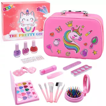 LEAN TOYS Grožio rinkinys Vienaragis Kosmetinė Nagų aksesuarai Kosmetika
