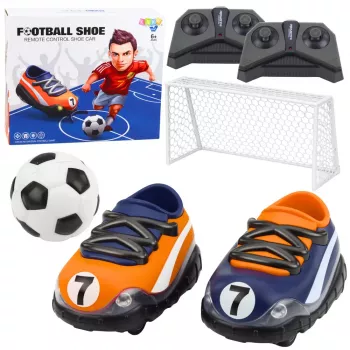 LEAN TOYS Remote Control Soccer Shoes RC Game – Futbolo batelių valdymo žaidimas