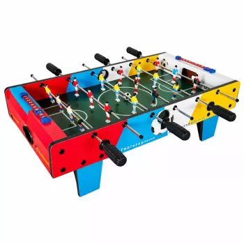 LEAN TOYS Mini Table Football Skill Game Table 2 Balls Football 69 cm
